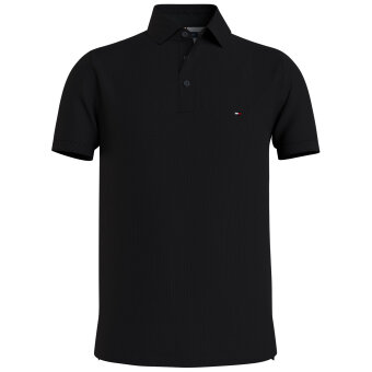 Tommy Hilfiger  - Tommy Hilfiger - 1985 slim polo | Polo T-shirt Sort