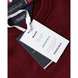 Tommy Hilfiger  - Tommy Hilfiger - TH cotton/cashmere crew neck | Strik Vinrød