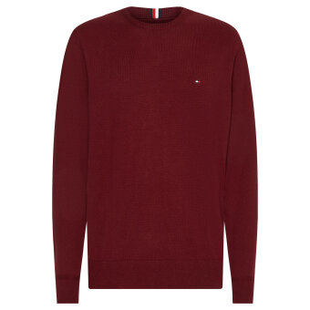 Tommy Hilfiger  - Tommy Hilfiger - TH cotton/cashmere crew neck | Strik Vinrød