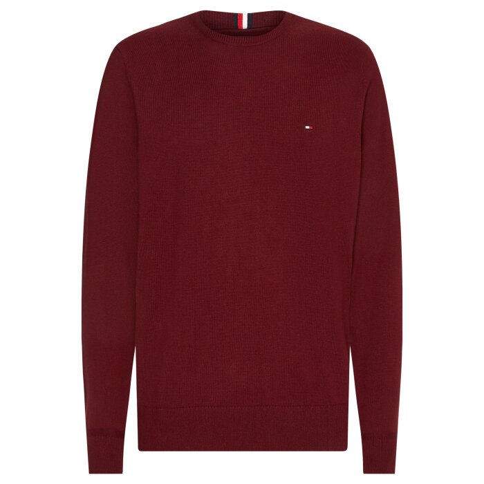 Tommy Hilfiger  - Tommy Hilfiger - TH cotton/cashmere crew neck | Strik Vinrød