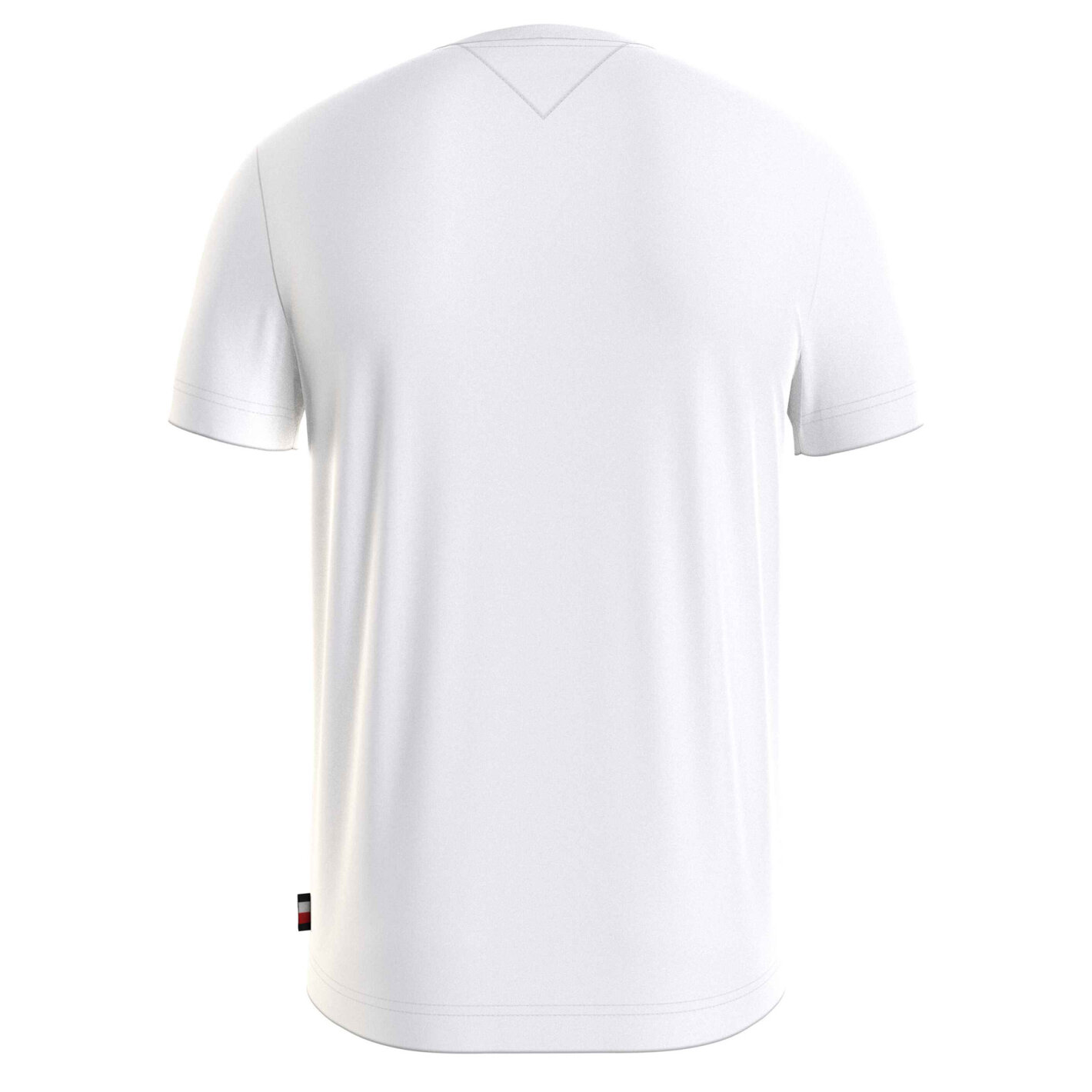 - Tommy Hilfiger TH monotype Fri White T-shirt tee Fragt roundle