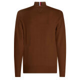 Tommy Hilfiger  - Tommy Hilfiger - TH cotton cashmere roll neck | Rullekrave Strik Khaki