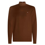 Tommy Hilfiger  - Tommy Hilfiger - TH cotton cashmere roll neck | Rullekrave Strik Khaki