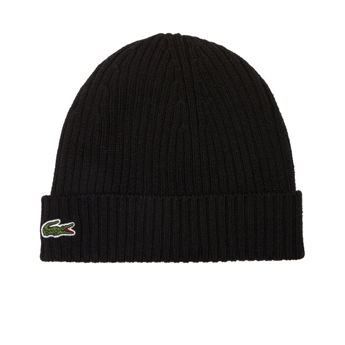 Lacoste - Lacoste - Knitted cap | Strik Hue Black