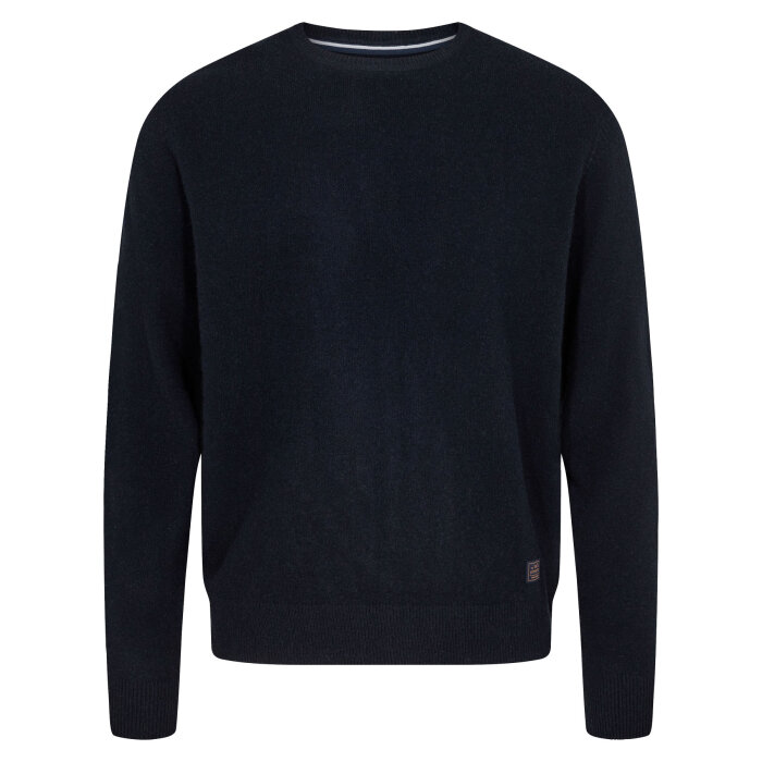 Signal - Signal - Ricco crewneck sweater | Strik Marineblå