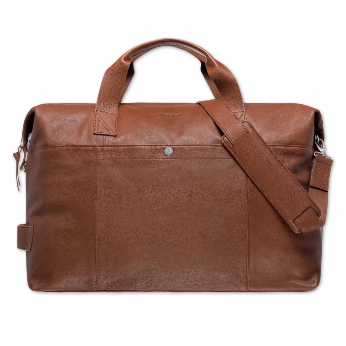 Matinique - Matinique - Weekend leather bag | Weekend Taske Cognac