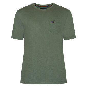 Signal - Signal - Uffe linen | T-shirt Bottle Green