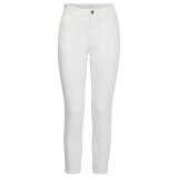 Pulz Jeans ( Dame )  - PULZ - PZJULIA HW 7/8 | BUKSER WHITE DENIM