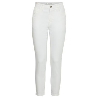 Pulz Jeans ( Dame )  - PULZ - PZJULIA HW 7/8 | BUKSER WHITE DENIM