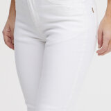 Pulz Jeans ( Dame )  - PULZ - PZJULIA HW 7/8 | BUKSER WHITE DENIM