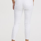 Pulz Jeans ( Dame )  - PULZ - PZJULIA HW 7/8 | BUKSER WHITE DENIM