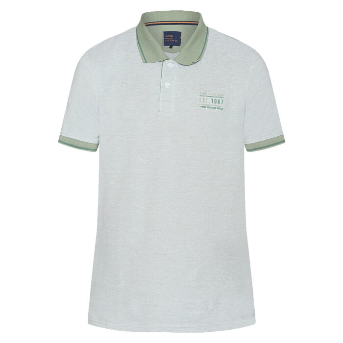 Signal - Signal - Gordon oxford | Polo T-shirt Worn Green