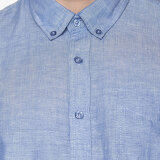 Signal - Signal - Therkel linen/cotton | K/Æ Skjorte True Blue