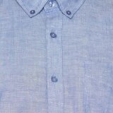 Signal - Signal - Therkel linen/cotton | K/Æ Skjorte True Blue