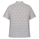 Signal - Signal - Trip mini print shirt | K/Æ Skjorte True Blue