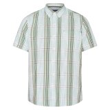 Signal - Signal - Teis check slub shirt | K/Æ Skjorte Worn Green