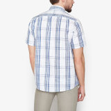 Signal - Signal - Teis check slub shirt | K/Æ Skjorte Air Blue