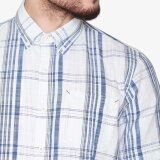 Signal - Signal - Teis check slub shirt | K/Æ Skjorte Air Blue