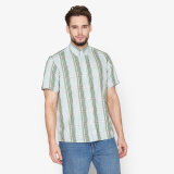 Signal - Signal - Teis check slub shirt | K/Æ Skjorte Worn Green