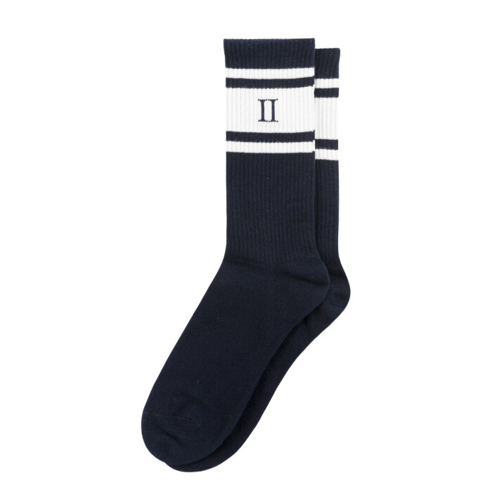 LES DEUX - Les Deux - William 2 pack socks | Strømper Navy Off White