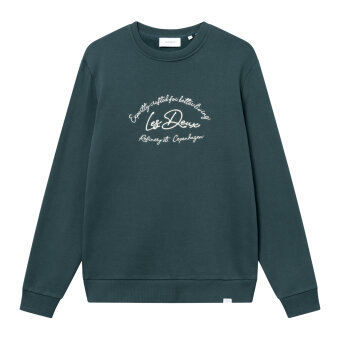 LES DEUX - Les Deux - Camden sweatshirt | Hættetrøje Pine Green