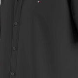 Tommy Hilfiger  - Tommy Hilfiger - Flex poplin shirt | K/Æ Skjorte Black