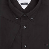 Tommy Hilfiger  - Tommy Hilfiger - Flex poplin shirt | K/Æ Skjorte Black