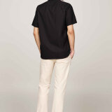 Tommy Hilfiger  - Tommy Hilfiger - Flex poplin shirt | K/Æ Skjorte Black