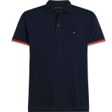 Tommy Hilfiger  - Tommy Hilfiger - Interlock slee. detail polo | Polo t-shirt Desert sky