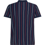 Tommy Hilfiger  - Tommy Hilfiger - Vertical strip polo | Polo t-shirt Carbon Navy stripe