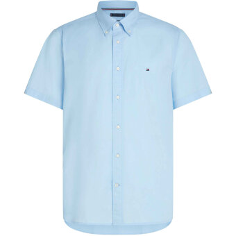 Tommy Hilfiger  - Tommy Hilfiger - Flex poplin shirt | K/Æ Skjorte Sweet Blue