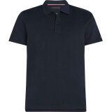 Tommy Hilfiger  - Tommy Hilfiger - Merc. jacquard | Polo T-shirt Marineblå