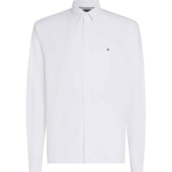 Tommy Hilfiger  - Tommy Hilfiger - Solid heritage oxford shirt | Skjorte Optic White