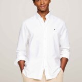 Tommy Hilfiger  - Tommy Hilfiger - Solid heritage oxford shirt | Skjorte Optic White