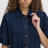 Pulz Jeans ( Dame )  - PULZ - PZDEBA SS DRESS | KJOLE MEDIUM BLUE DENIM