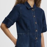 Pulz Jeans ( Dame )  - PULZ - PZDEBA SS DRESS | KJOLE MEDIUM BLUE DENIM