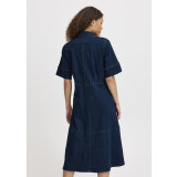 Pulz Jeans ( Dame )  - PULZ - PZDEBA SS DRESS | KJOLE MEDIUM BLUE DENIM