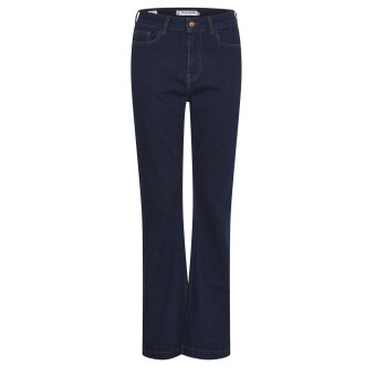 Pulz Jeans ( Dame )  - PULZ - PZBECCA UHW BOOTCUT LEG | JEANS UN WASHED DENIM