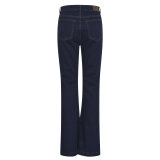 Pulz Jeans ( Dame )  - PULZ - PZBECCA UHW BOOTCUT LEG | JEANS UN WASHED DENIM