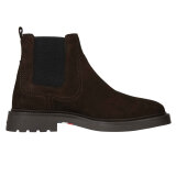 Tommy Hilfiger  - Tommy Hilfiger - Suede Chelsea boots | Støvle Dark Coffee