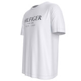 Tommy Hilfiger  - Tommy Hilfiger - TH big Hilfiger tee | T-shirt Hvid