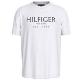 Tommy Hilfiger  - Tommy Hilfiger - TH big Hilfiger tee | T-shirt Hvid