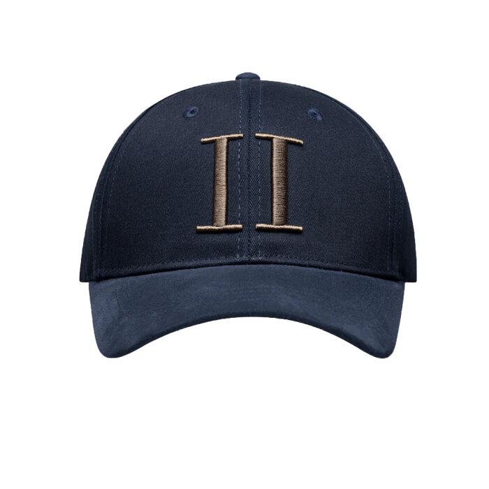 LES DEUX - Les Deux - Baseball cap suede | Kasket Dark Navy