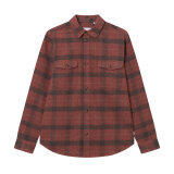 LES DEUX - Les Deux - Lennon flannel shirt | Skjorte Coffee Brown