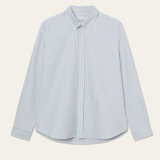 LES DEUX - Les Deux - Konrad oxford shirt | Skjorte Light Blue White Summer Sky