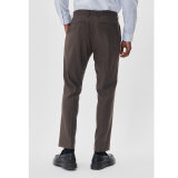 Matinique - Matinique - Weller pleat pants | Habitbukser espresso