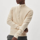 Matinique - Matinique - Lagoon 1/4 zip | Strik Oyster Gray