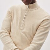 Matinique - Matinique - Lagoon 1/4 zip | Strik Oyster Gray