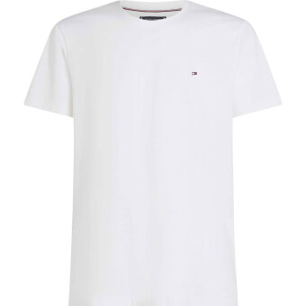 Tommy Hilfiger  - Tommy Hilfiger - Essential regular solid tee | T-shirt White