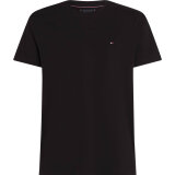 Tommy Hilfiger  - Tommy Hilfiger - Essential regular solid tee | T-shirt Black